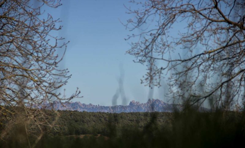 montserrat des de san joan de mediona