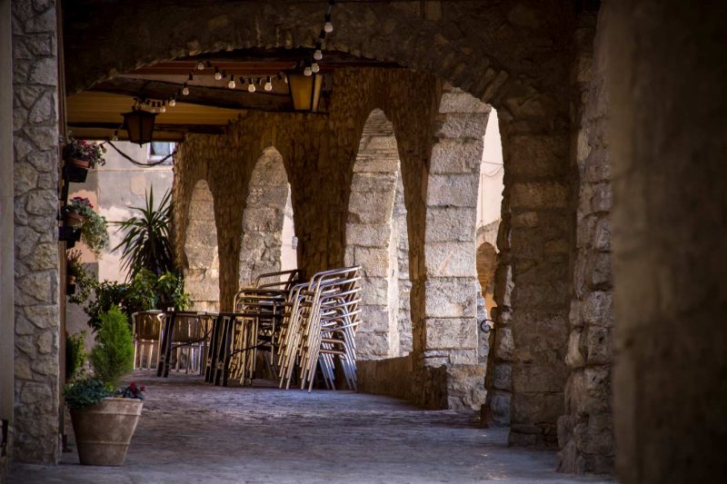 les voltes de la plaça de la llacuna anoia