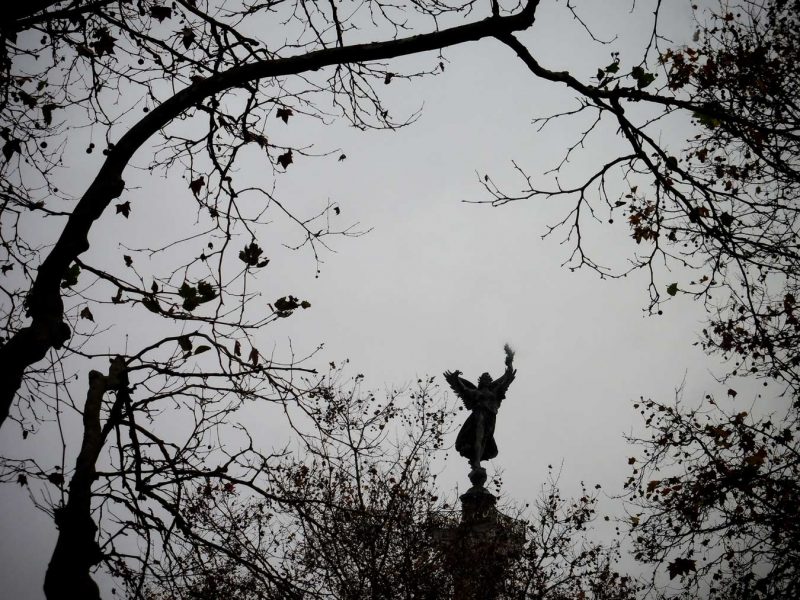 silueta estàtua burdeus