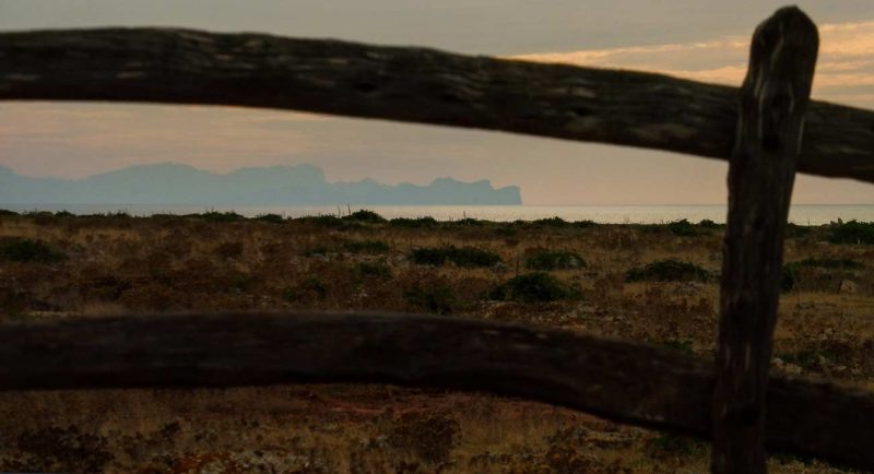 vista al mar menorca carretera punta nati far faro