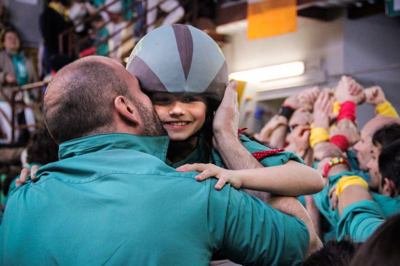 canalla Castellers de Sabadell a Sabadell, Abril 2018