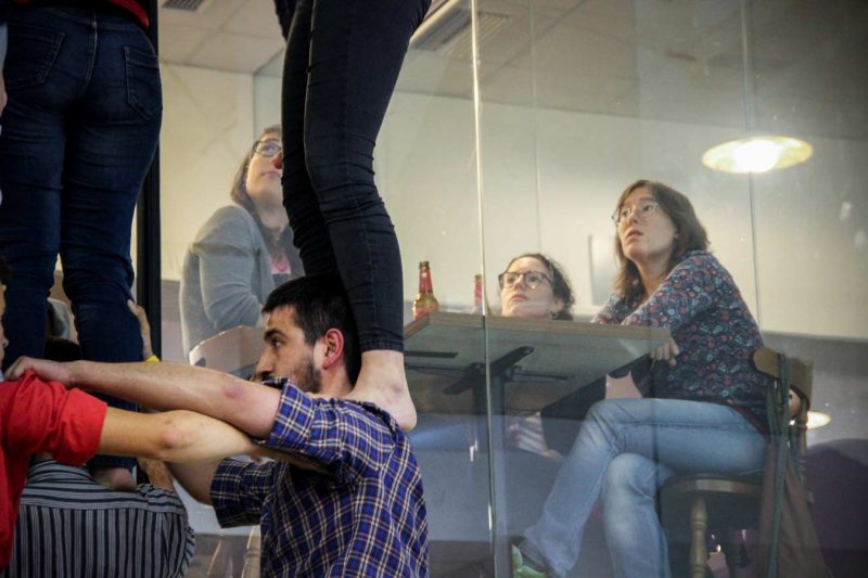 Assaig de Moixiganguers, Abril 2018