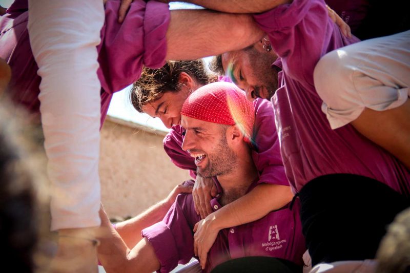 alegria pares Moixiganguers a Carme, Juliol 2018