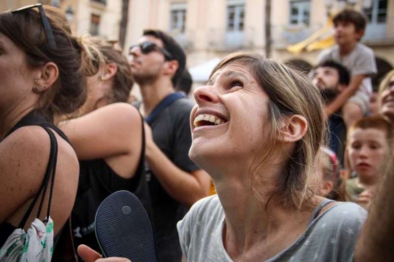 mare canalla Castellers de Vilafranca a Vilanova i la Geltrú, Juliol 2018