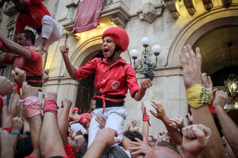 èxtasis Colla Joves de Valls a Firagost, Agost 2018