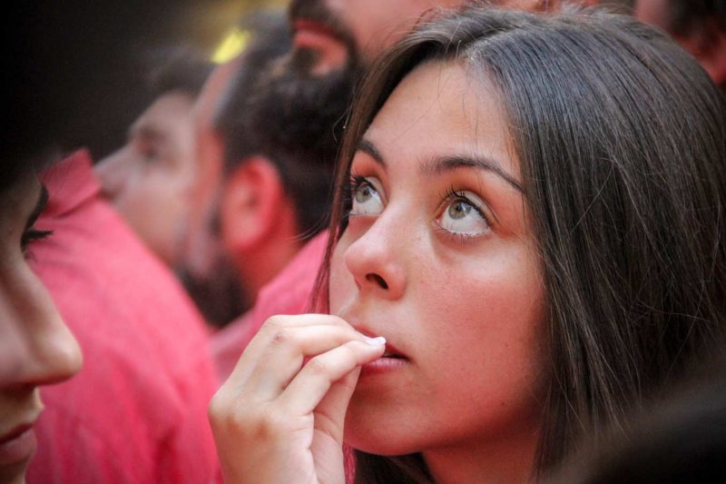 mossegar les ungles Colla Vella de Valls a Firagost, Agost 2018