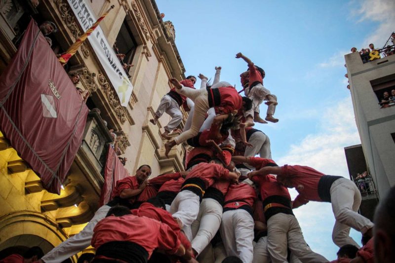 llenya Colla Vella de Valls a Firagost, Agost 2018