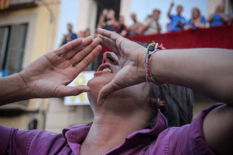 Moixiganguers a Gràcia, Agost 2018