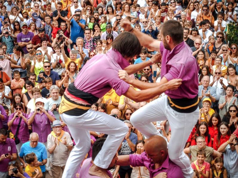Moixiganguers a la Festa Major d'Igualada, Agost 2018