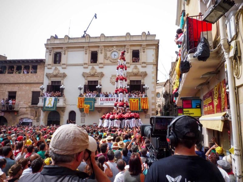 Colla Vella de Valls a Sant Fèlix, Vilafranca