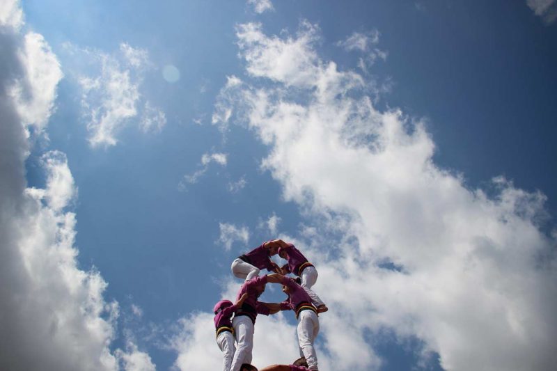 Moixiganguers a la Festa Major de Vilanova del Camí, Setembre 2018