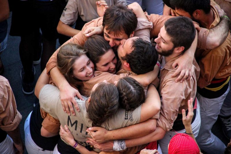 abraçades Xiquets de Reus a Reus, Setembre 2018