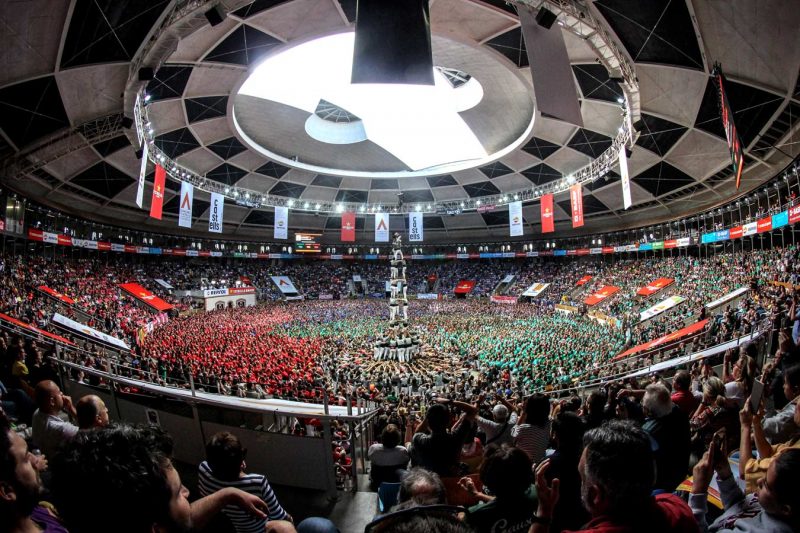 Castellers de Sants al Concurs de Tarragona, Octubre 2018