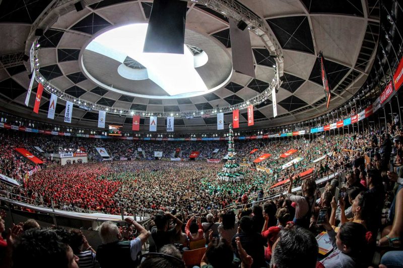 3de10fm Castellers de Vilafranca al Concurs de Tarragona, Octubre 2018