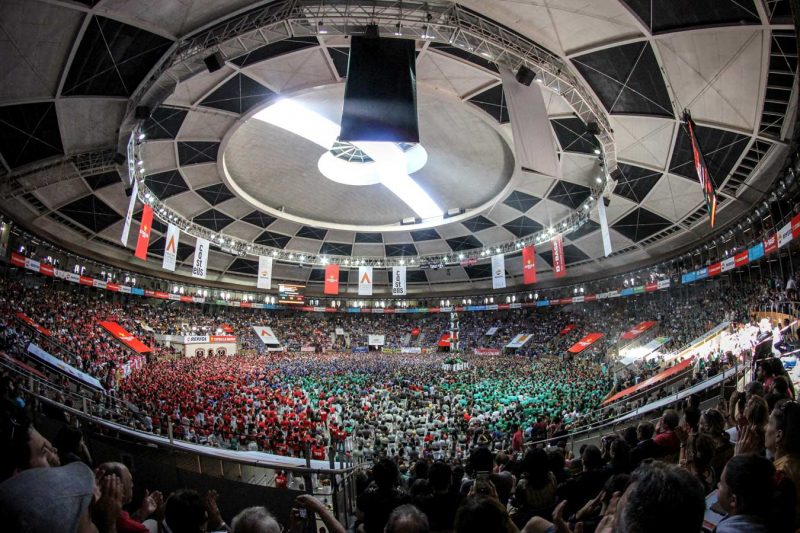 Castellers de Sant Cugat al Concurs de Tarragona, Octubre 2018