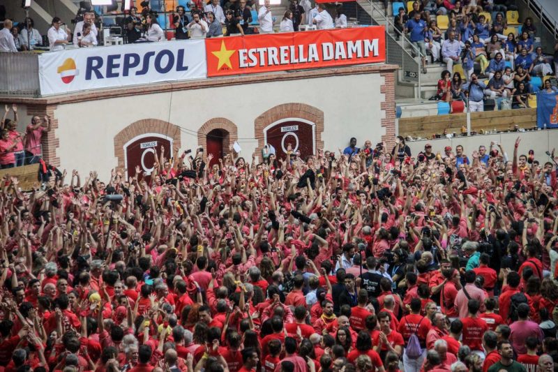 Colla Vella de Valls guanyadora del Concurs de Tarragona, Octubre 2018