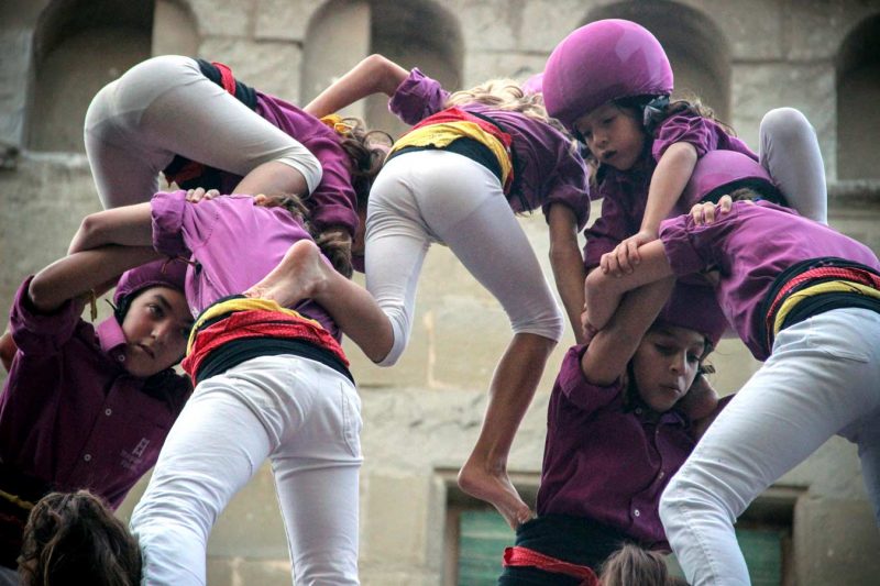 caminant dalt de tot