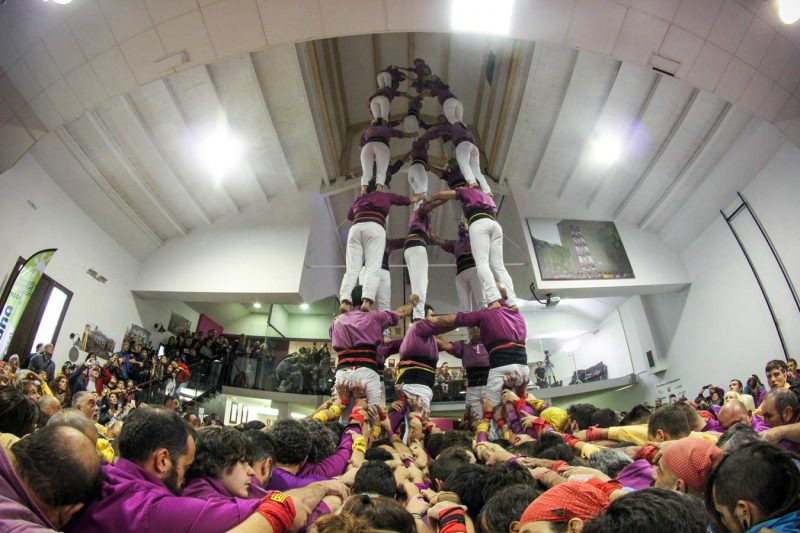 5de8 Moixiganguers a la Diada dels Moixiganguers, Igualada, octubre 2018Octubre 2018