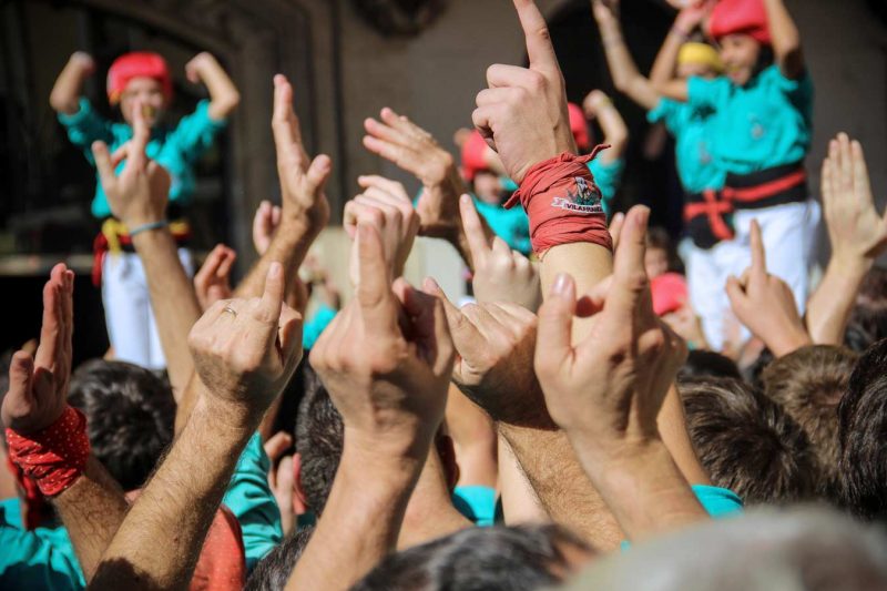 la plaça més castellera