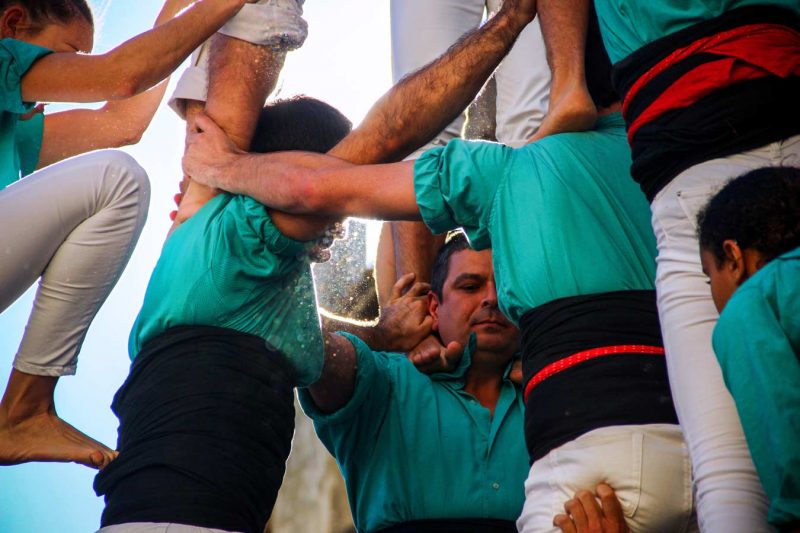Castellers de Vilafranca a Tots Sants, Vilafranca del Penedès, Novembre 2018