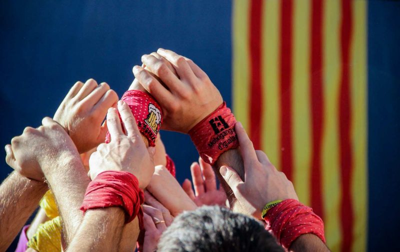 Moixiganguers a la Festa Major de Sant Martí de Tous, Novembre 2018
