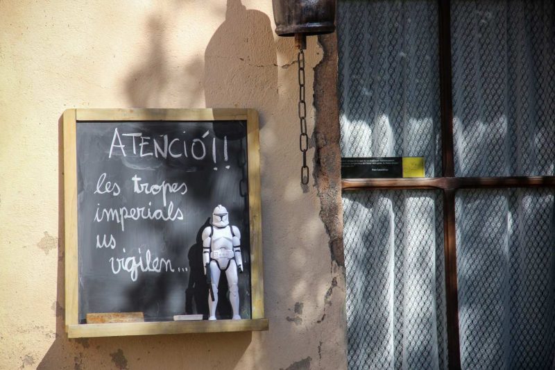 Santa Maria de Miralles Anoia tropes imperials