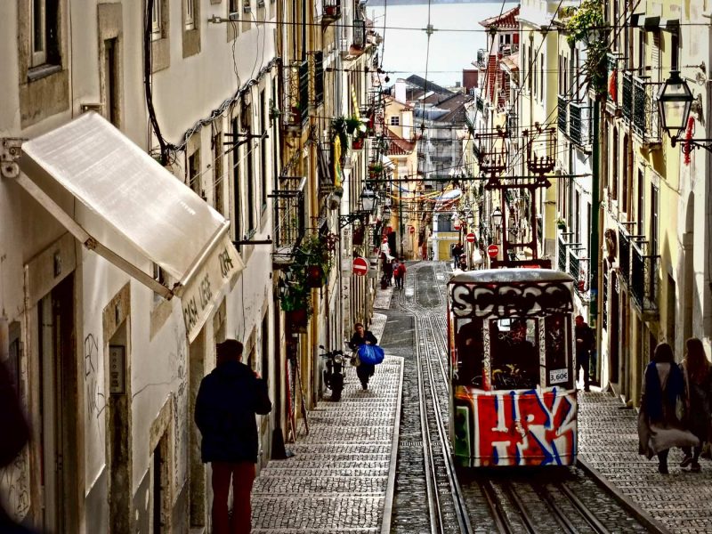 vista tranvia street art lisboa