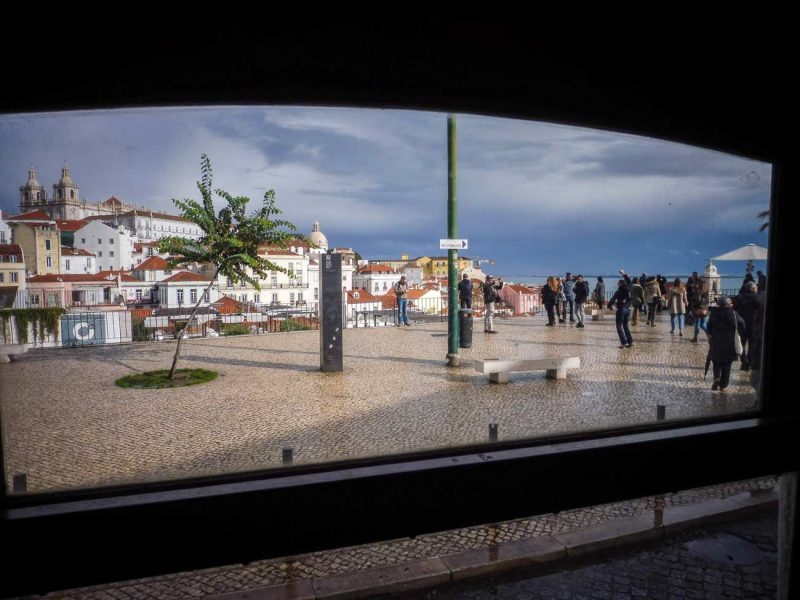 vista de lisboa des del tranvia