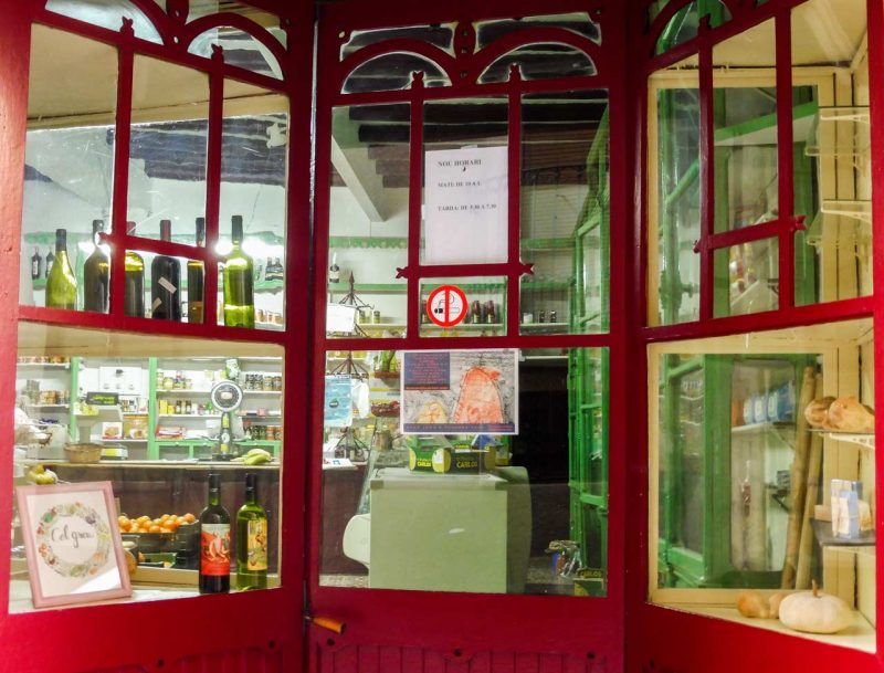 botiga comestibles porrera priorat