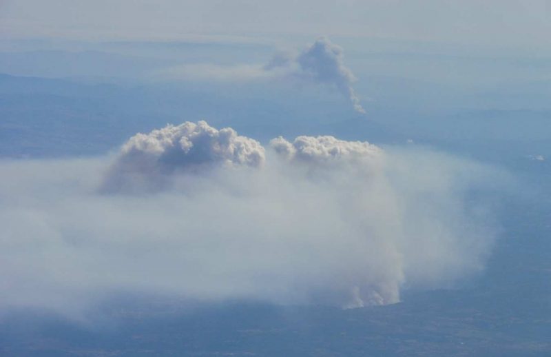 los grandes incendios de portugal desde el aire