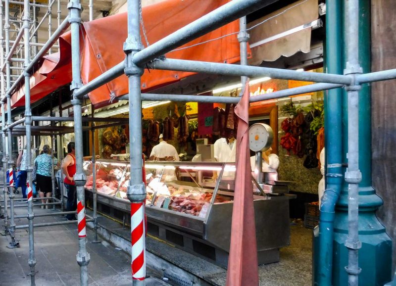 porto mercado do bolhao tienda dentro estructuras