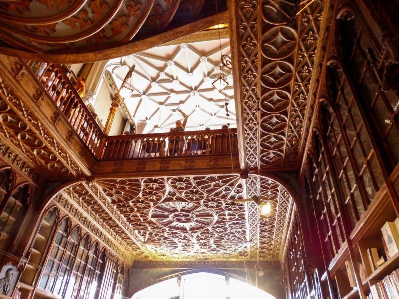 techo biblioteca porto harry potter