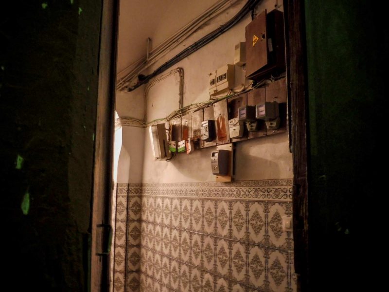 contadores de la luz en cádiz casa antigua centro ciudad