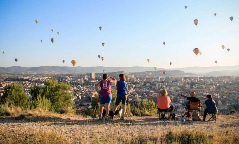 vol ciutat igualada european balloon festival