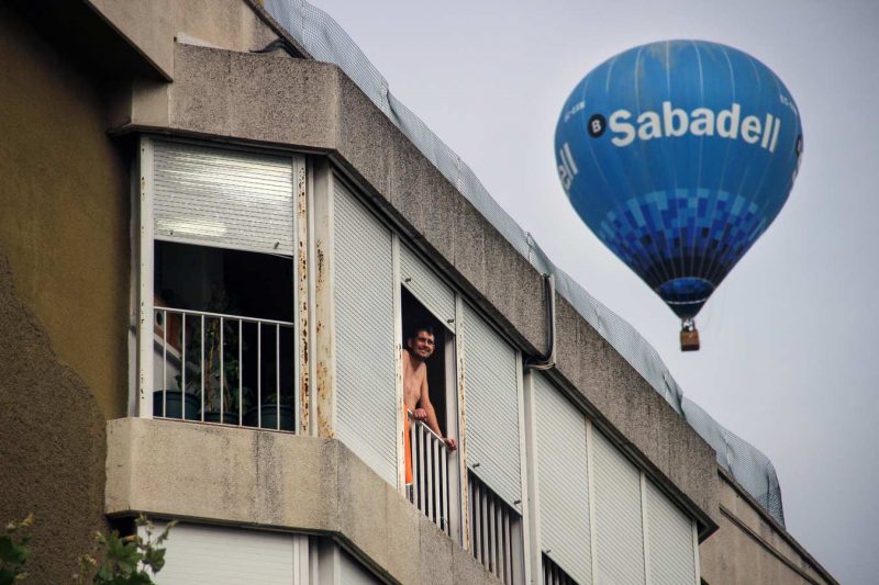 globus banc sabadell igualada european balloon festival