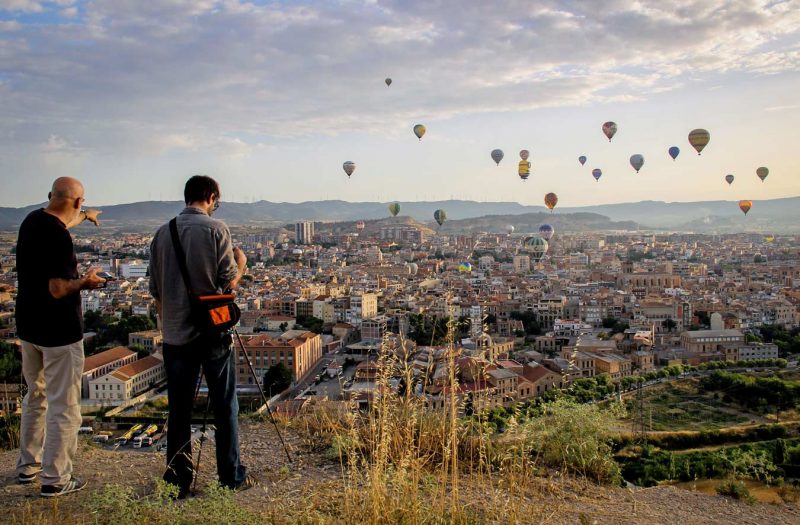 vista globus muntanya del pi