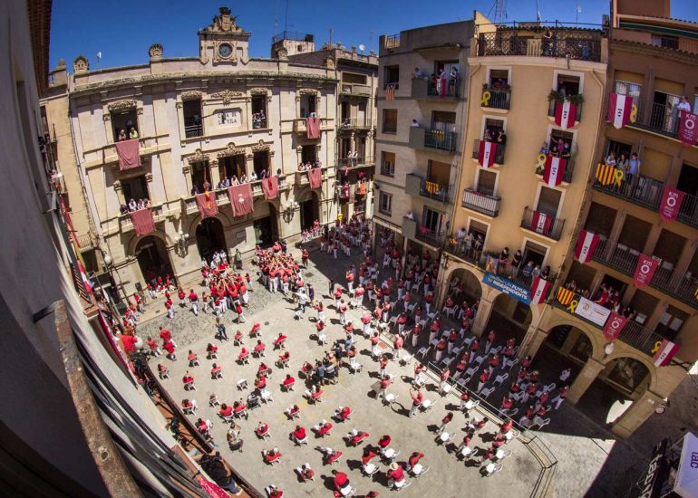 sant joan a valls km 0 casteller colla vella colla joves testos d'antígens