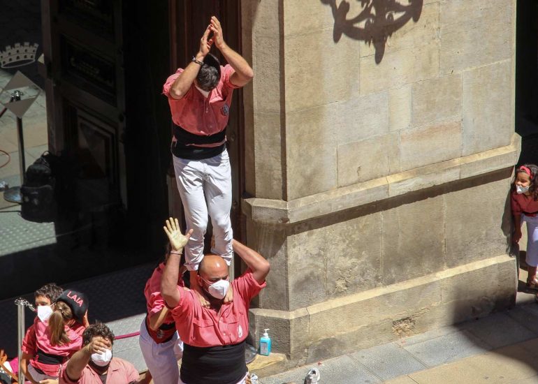 llatze colla vella pilar sant joan experiment