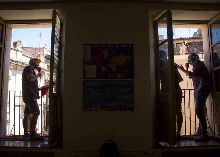 els de castells a rac1 en acció