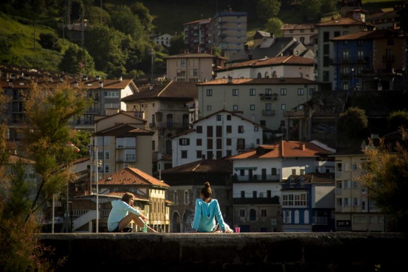 disfrutando de Mutriku