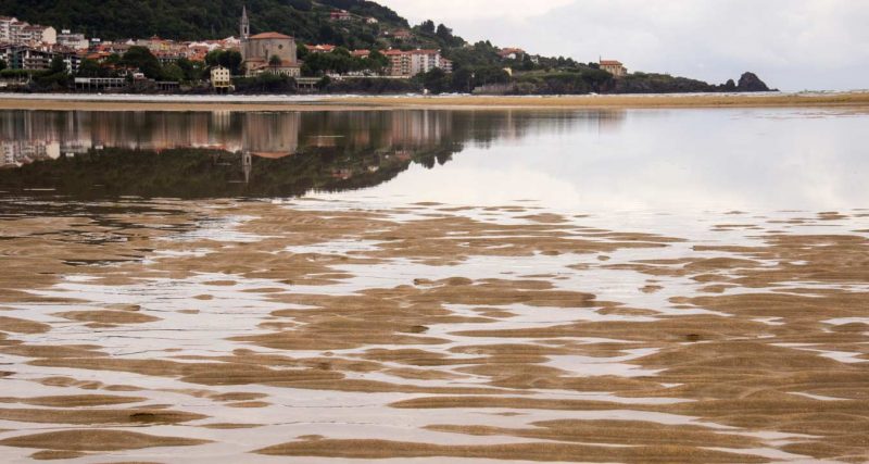 Mundaka, reflejos reflexes ría