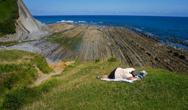 Sakoneta, Juliol 2021 mirant al mar