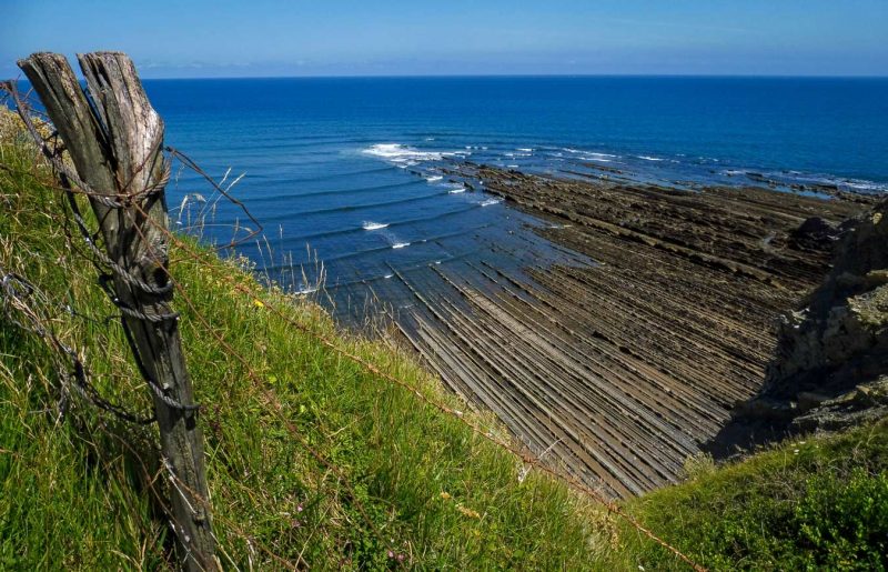 Sakoneta bajamar caminada Zumaia Deba