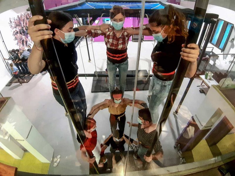 Tornada als assajos dels Moixiganguers, Igualada, Maig 2021 després covid