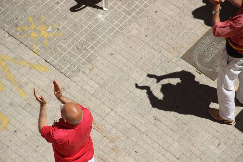 Colla Vella i Colla Joves Xiquets de Valls, Pilars de 5 per Sant Joan, Valls, Juny 2021