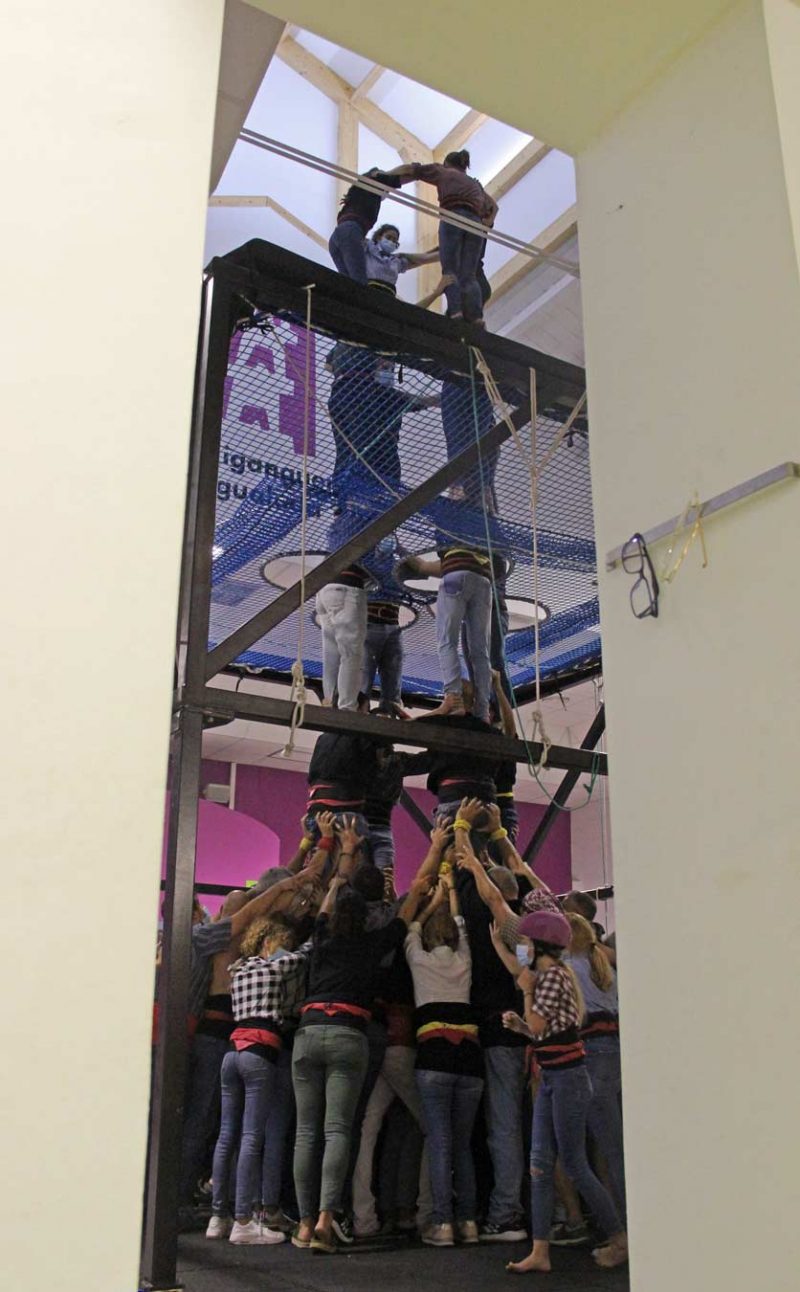 Primer assaig dels Moixiganguers, Igualada, Setembre 2021 post coronavirus