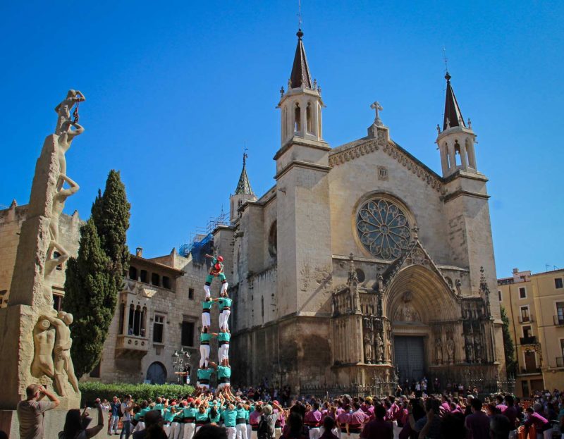 Castellers de Vilafranca, Diada de Sant Miquel, Vilafranca del Penedès, Setembre 2021