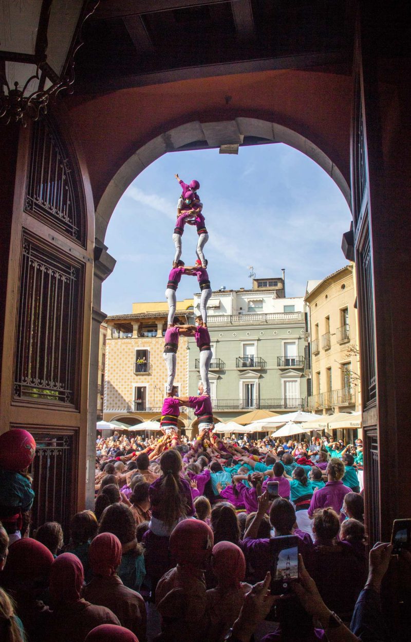 2de7 2de7 torre de 7 Moixiganguers, Igualada