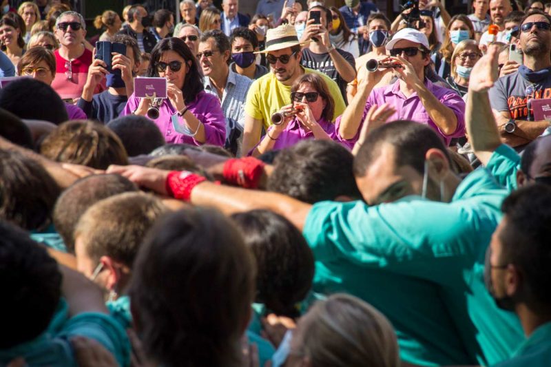 grillats morats, els grallers dels moixiganguers d'igualada