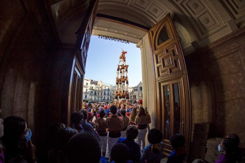 4de7 dels Xiquets de Reus, Diada dels Xiquets de Reus, Reus, Octubre 2021